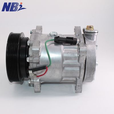Dobra cena. SD7V16 60607289 606072890 60813335 71721748 Kompresor AC samochodowy dla Alfa Romeo 3.0 V6 24V 1998-2007 w Internecie