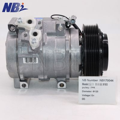 Dobra cena. 12V Air Conditioning Vehicle Compressor 7pk for Hilux 8831025220 8832025110 883202F060 w Internecie