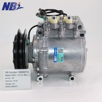 Dobra cena. 1pk High Quality Car AC Compressor New Condition 12V/24v for Caterpillar 312D Aircon Compressor Pump w Internecie