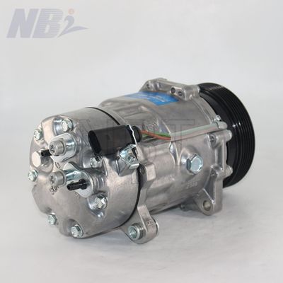 7D0820805 7D0820805E 7D0820805A Nowy kompresor klimatyzatora samochodowego 12V dla marek VOLKSWAGEN TRANSPORTER T4 AC i VW