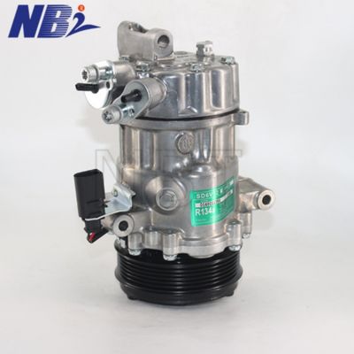 Sprężarka AC SD6V12 dla VW Polo Derby Vento SKODA Fabia Rapid 14339N 6RF820803A 6RF820803B 6RF820803 6R0820803A 6R0820803B 12V