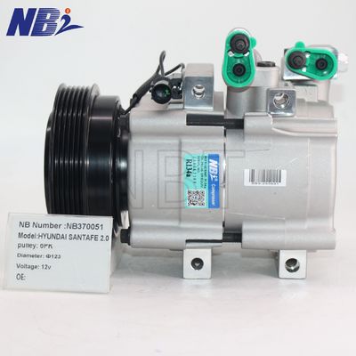 Dobra cena. AC Air Conditioning Compressor Cooling Pump HS18 for HYUNDAI SANTA FE SANTAFE I SM 2.0 2.4 G4JS G4BP 9770126010 9770126011 w Internecie